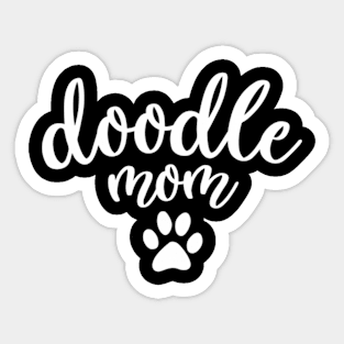 Endoodle Doodle Mom Bernedoodle Labradoodle Sticker